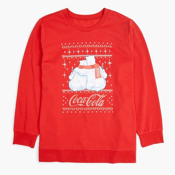 Lane Bryant Coca-Cola Graphic Sweatshirt NWT - Picture 1 of 6